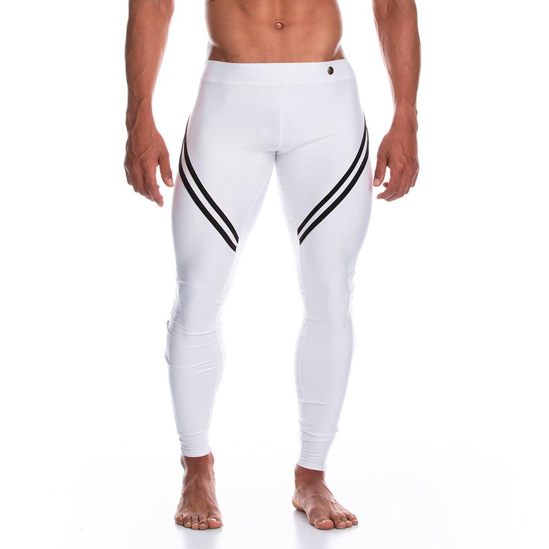 ENIGMATIC WHITE LEGGINS - Gigo Underwear & MensWear