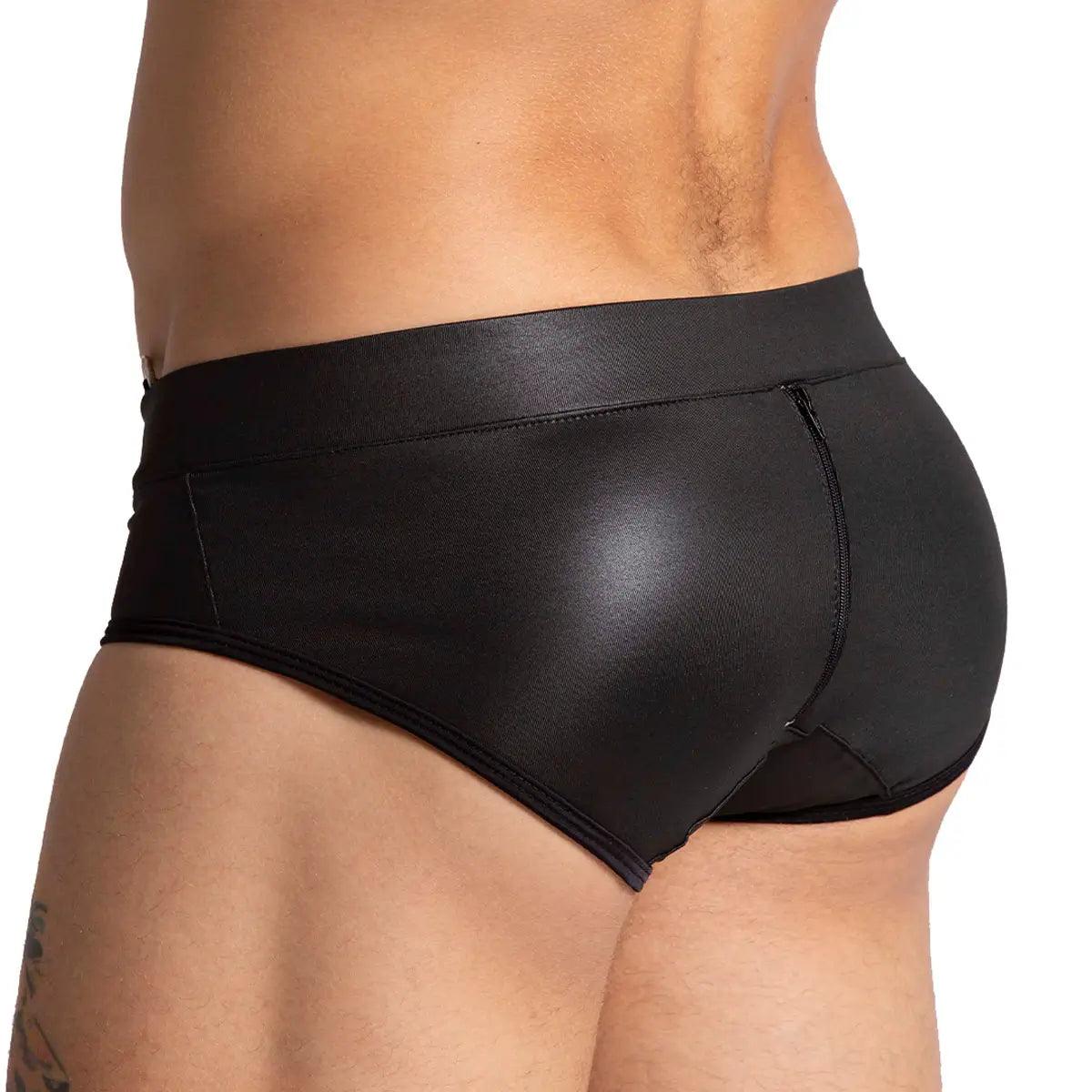 F FETISH BLACK BRIEF - Gigo Underwear & MensWear