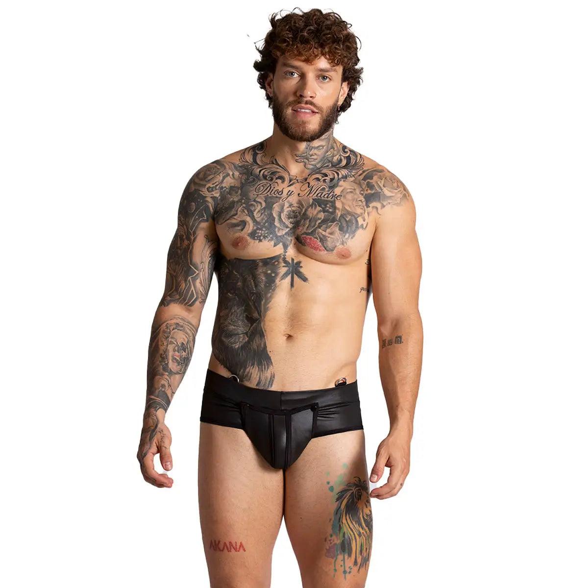F FETISH BLACK BRIEF - Gigo Underwear & MensWear