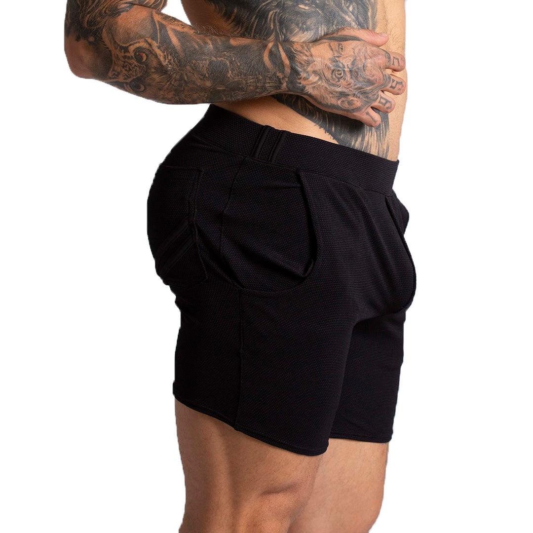 F FETISH BLACK SHORT - Gigo Underwear & MensWear