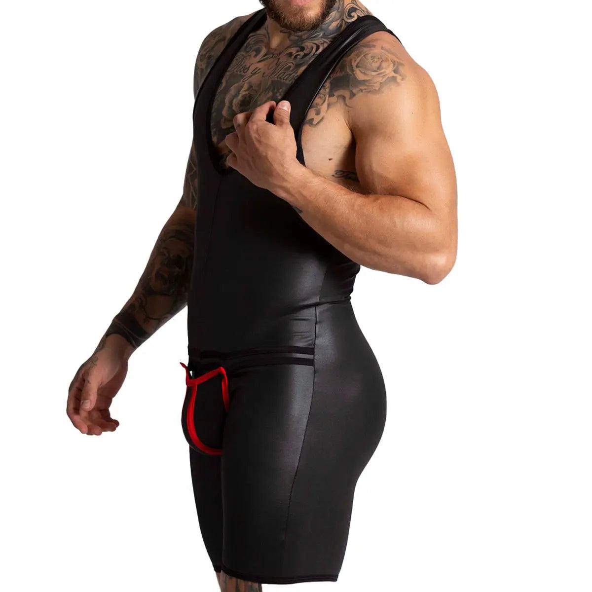 F FETISH RED BODY - Gigo Underwear & MensWear