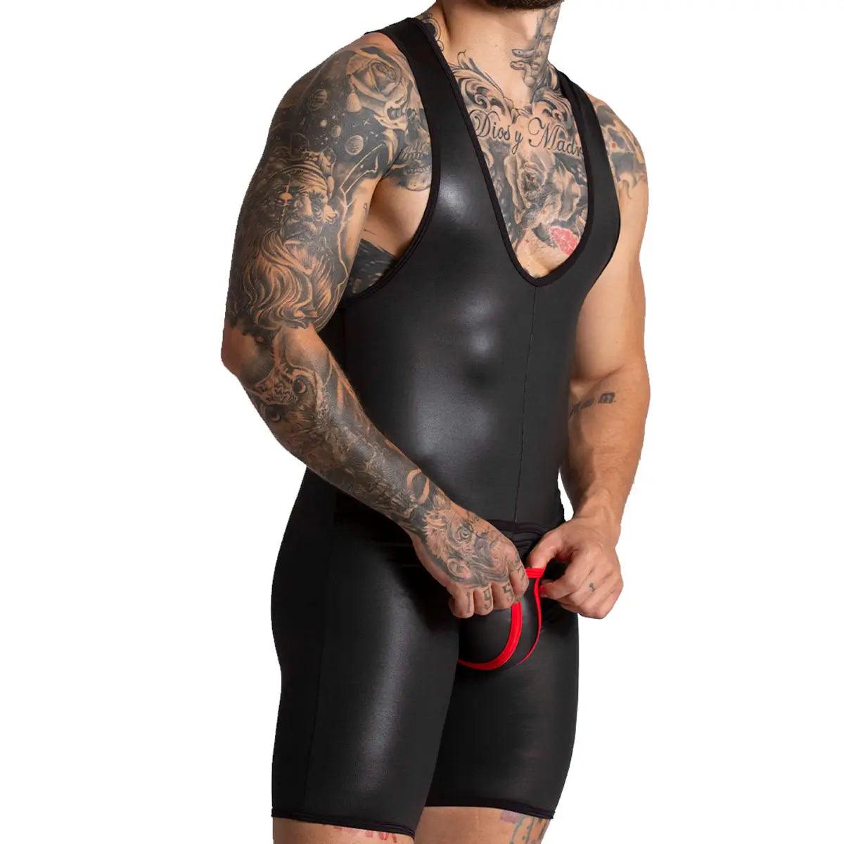 F FETISH RED BODY - Gigo Underwear & MensWear