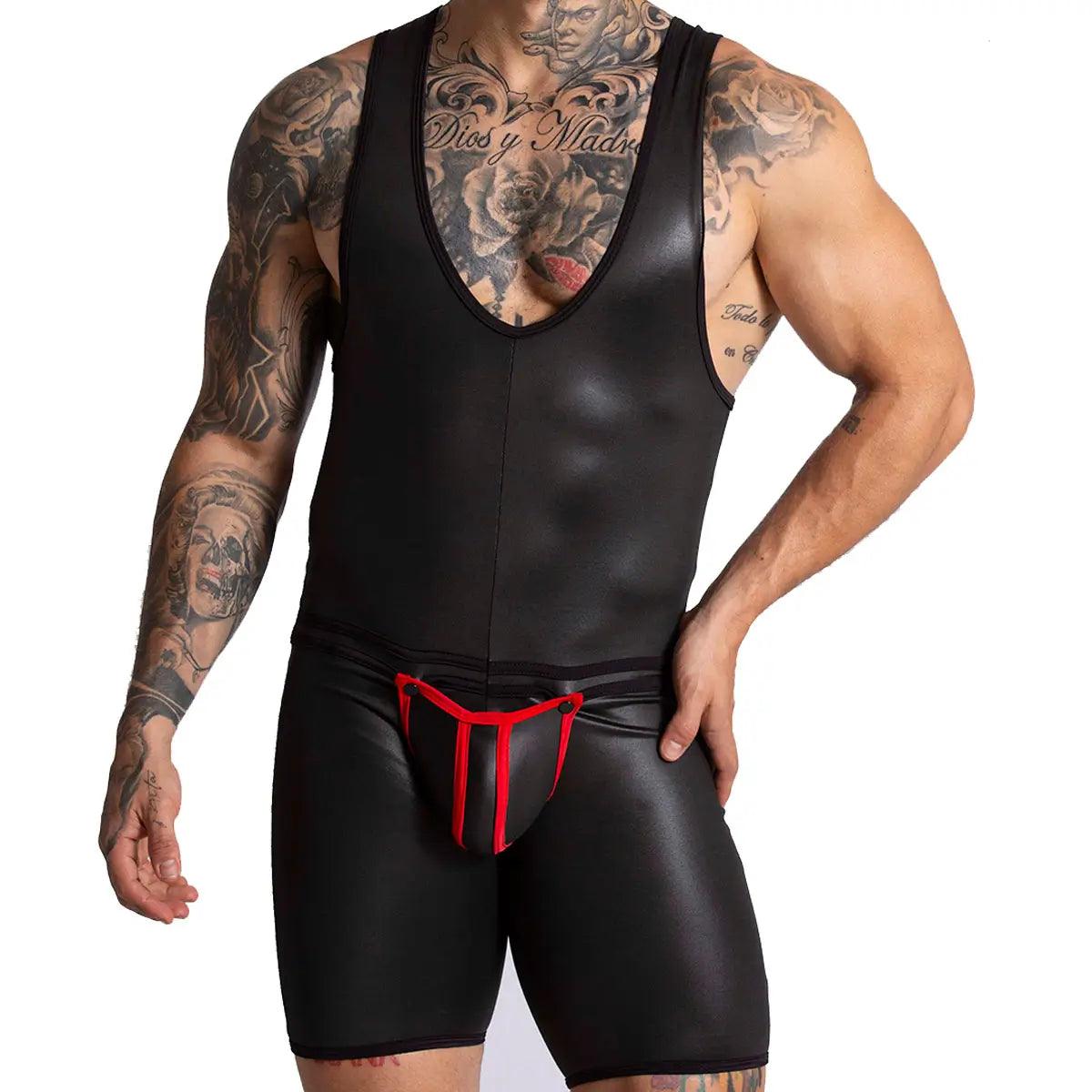 F FETISH RED BODY - Gigo Underwear & MensWear