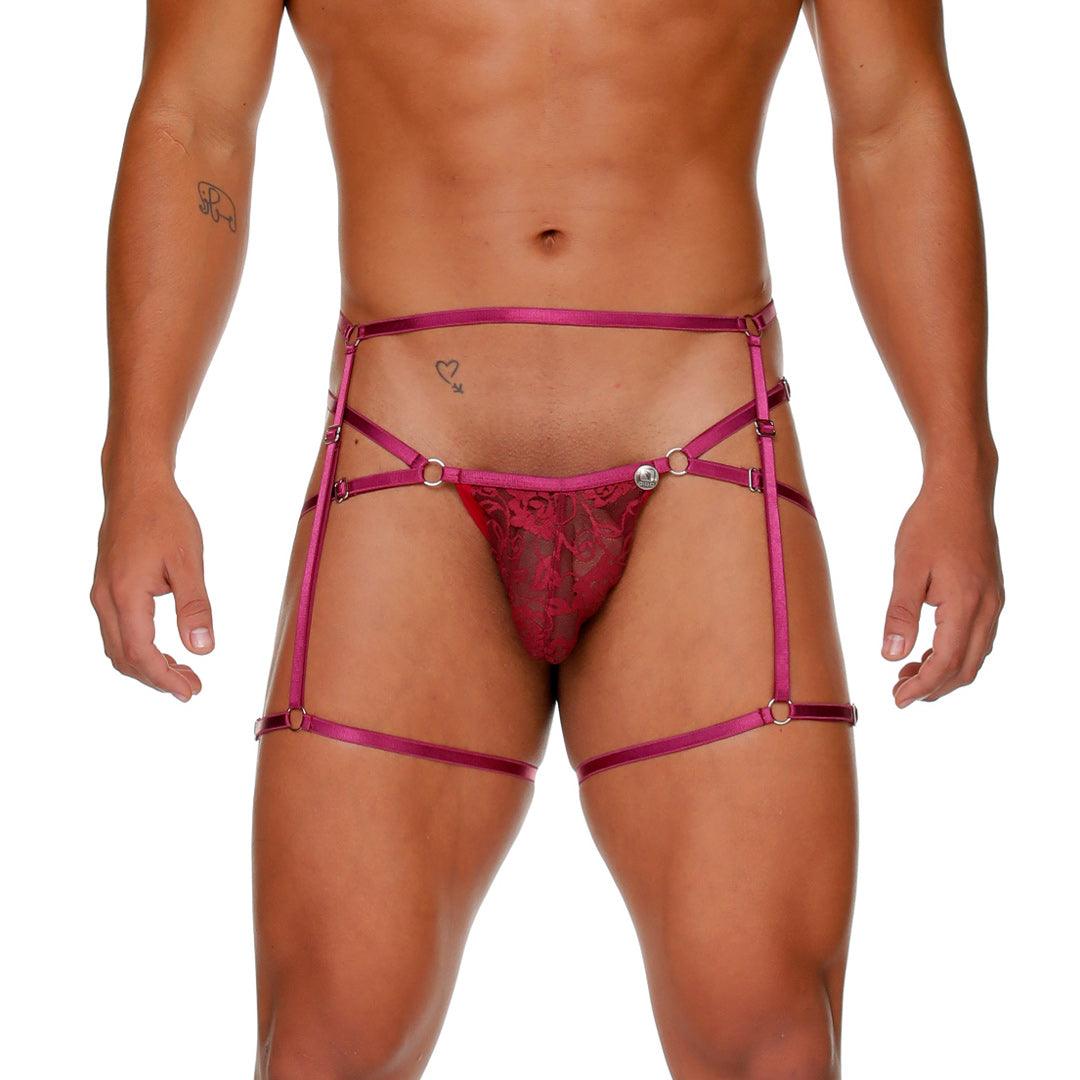 FEMALE WINE JOCKSTRAP GELBERT BELT - Gigo Underwear & MensWear