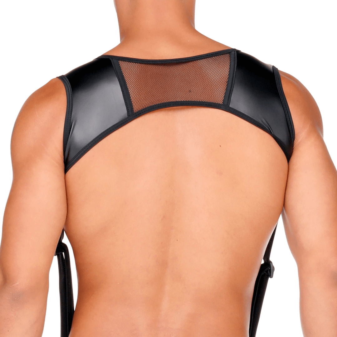FETISH BLACK HARNESS - Gigo Underwear & MensWear