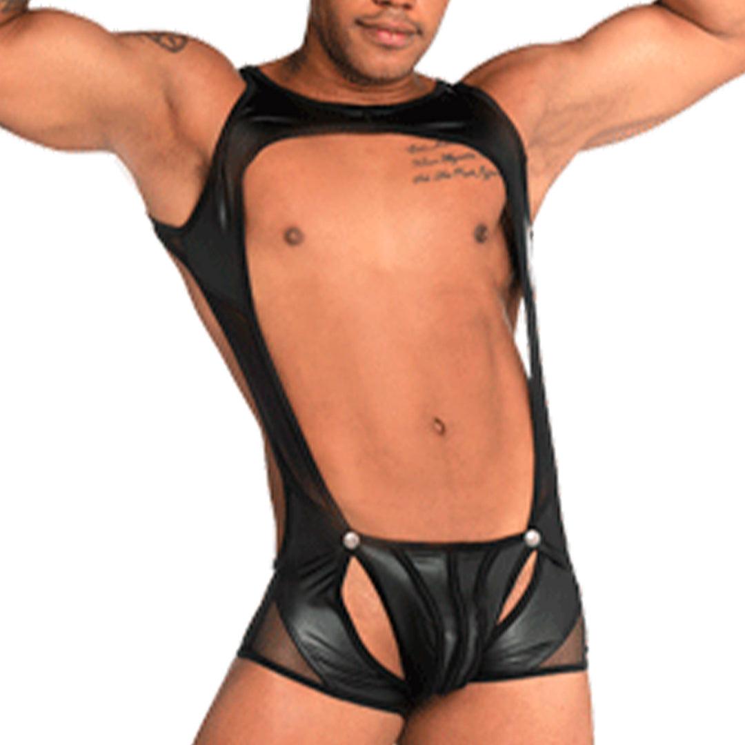 FETICHE BLACK SINGLET - Gigo Underwear & MensWear