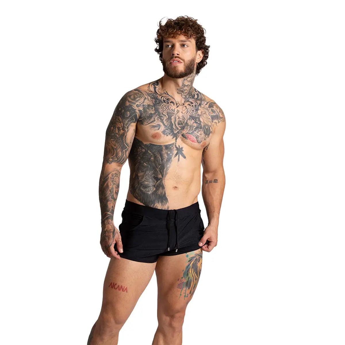 FLASHING BLACK BEACHWEAR - Gigo Underwear & MensWear
