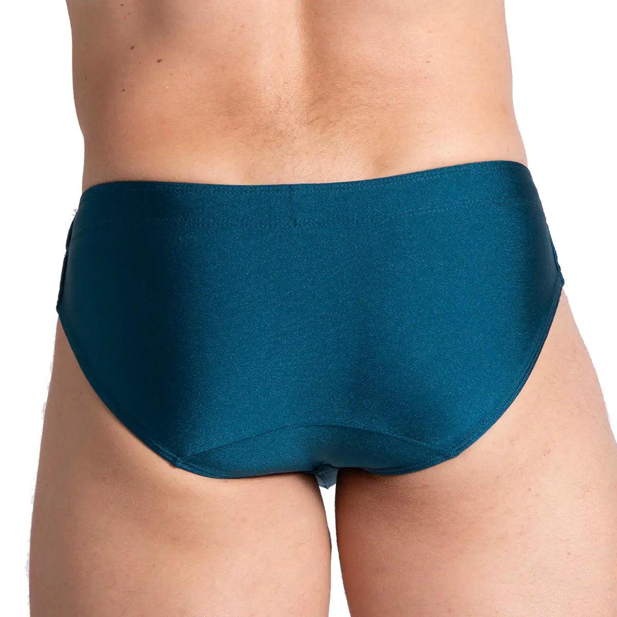 FLASHING GREEN SWIM BRIEF - Gigo Underwear & MensWear