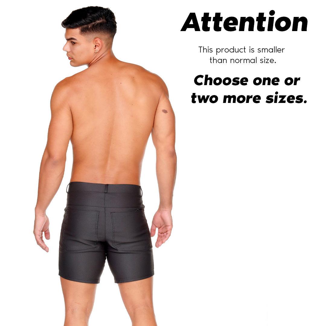 CLASSIC FOREVER BLACK SHORT - Gigo Underwear & MensWear