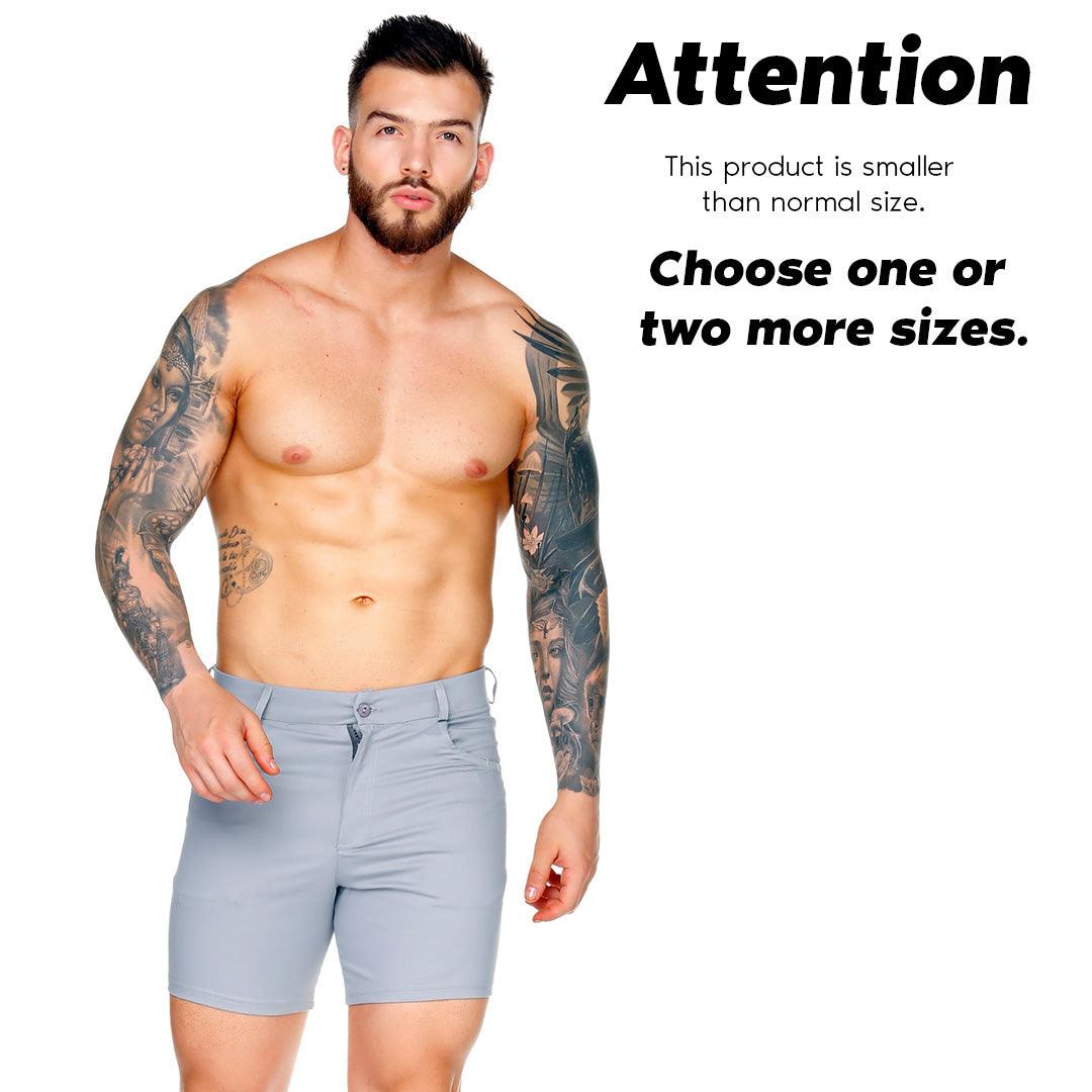 CLASSIC FOREVER GRAY SHORT - Gigo Underwear & MensWear
