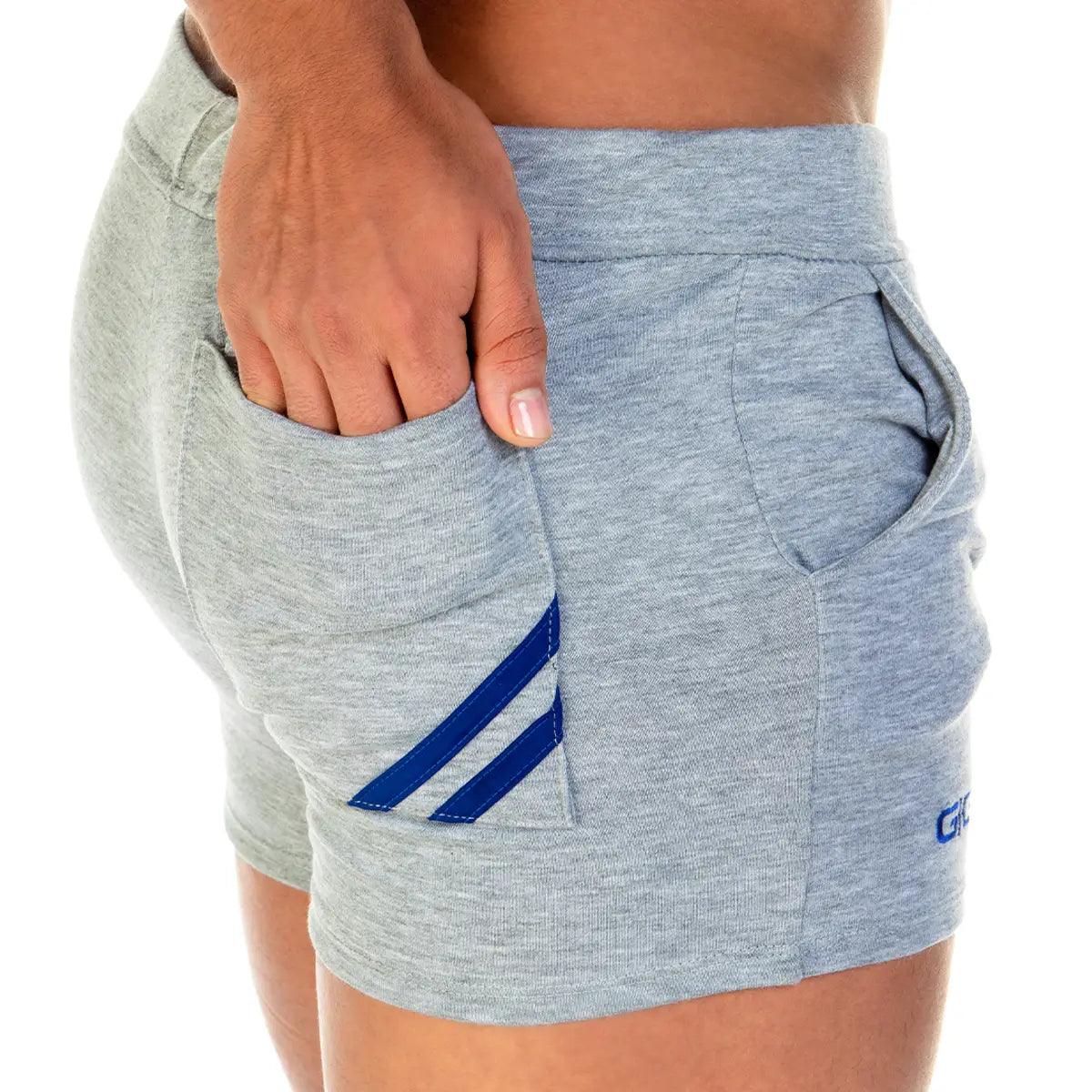 FOREVER GRAY BLUE SHORT - Gigo Underwear & MensWear
