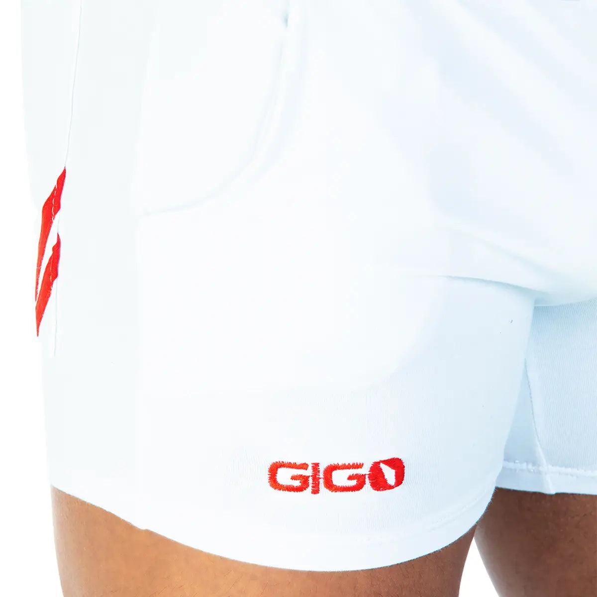 FOREVER WHITE RED SHORT - Gigo Underwear & MensWear