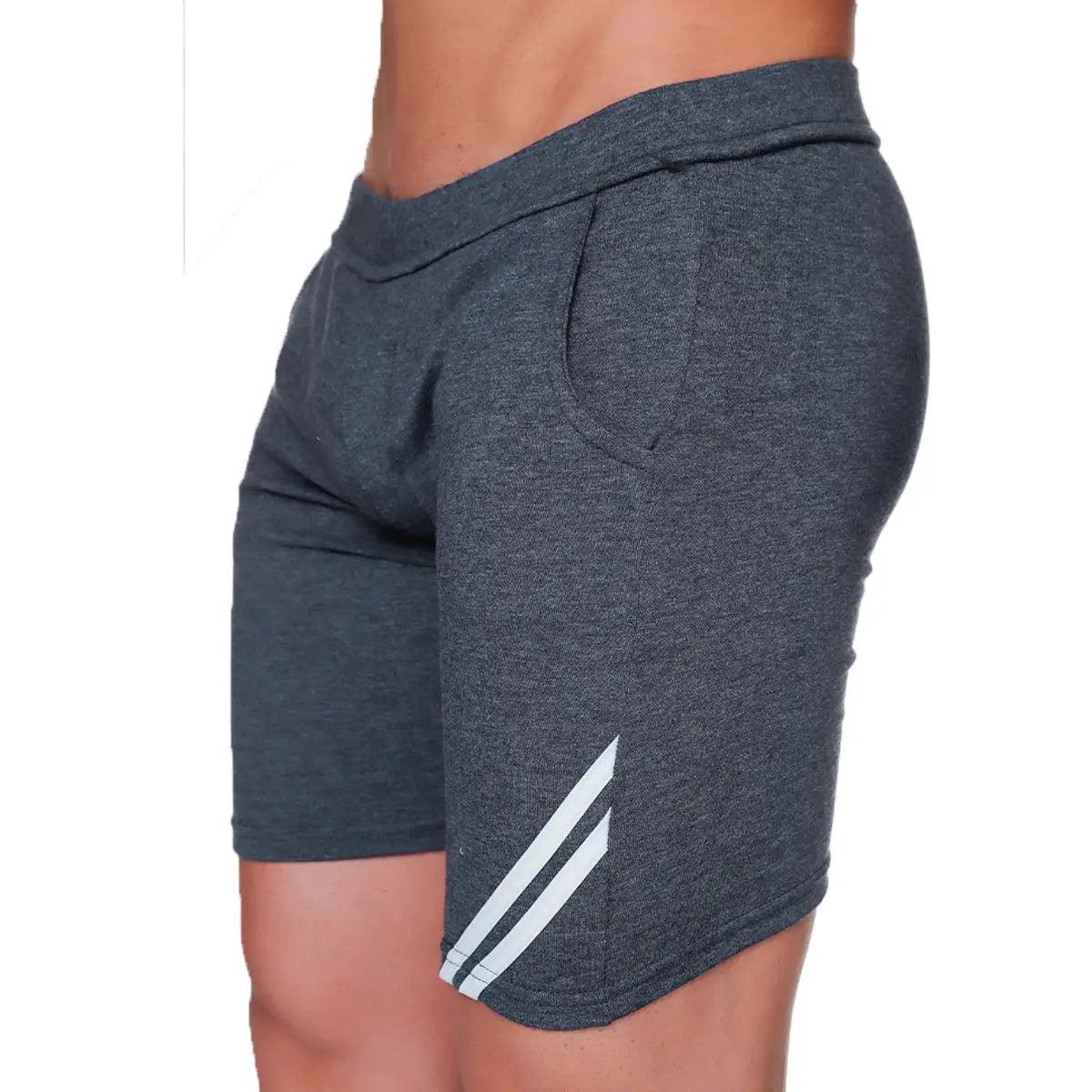 FOREVER LONG GRAY SHORT - Gigo Underwear & MensWear