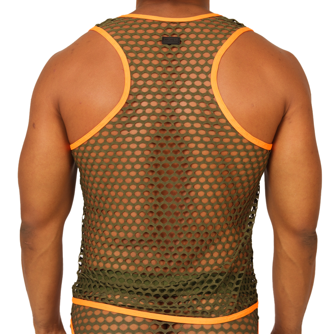 FRESH ORANGE TANK - Gigo Underwear New Collection