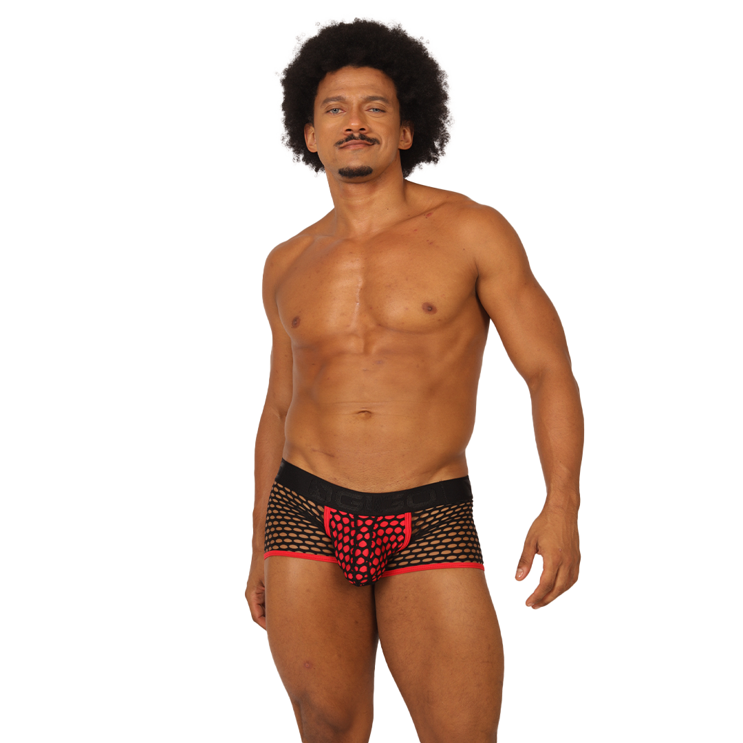 FRESH RED TRUNK - Men's Sport Trunk with Modern Style
