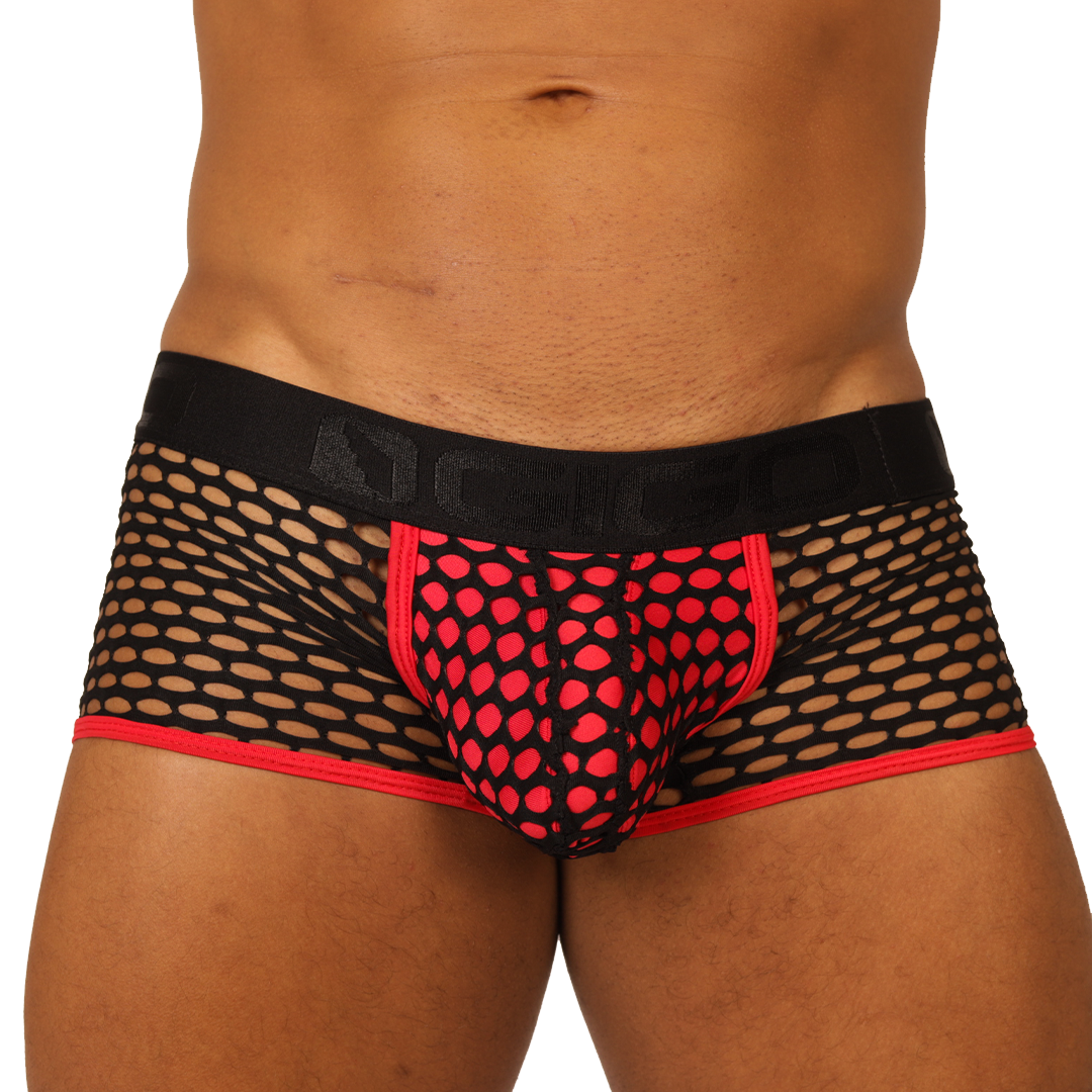 FRESH RED TRUNK - Men's Sport Trunk with Modern Style