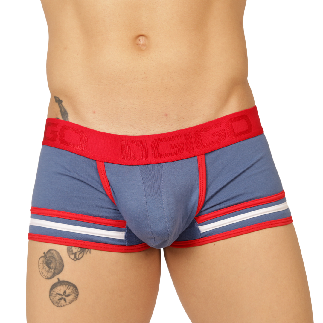 GAROTO BLUE TRUNK - Men's Sport Trunk with Modern Style