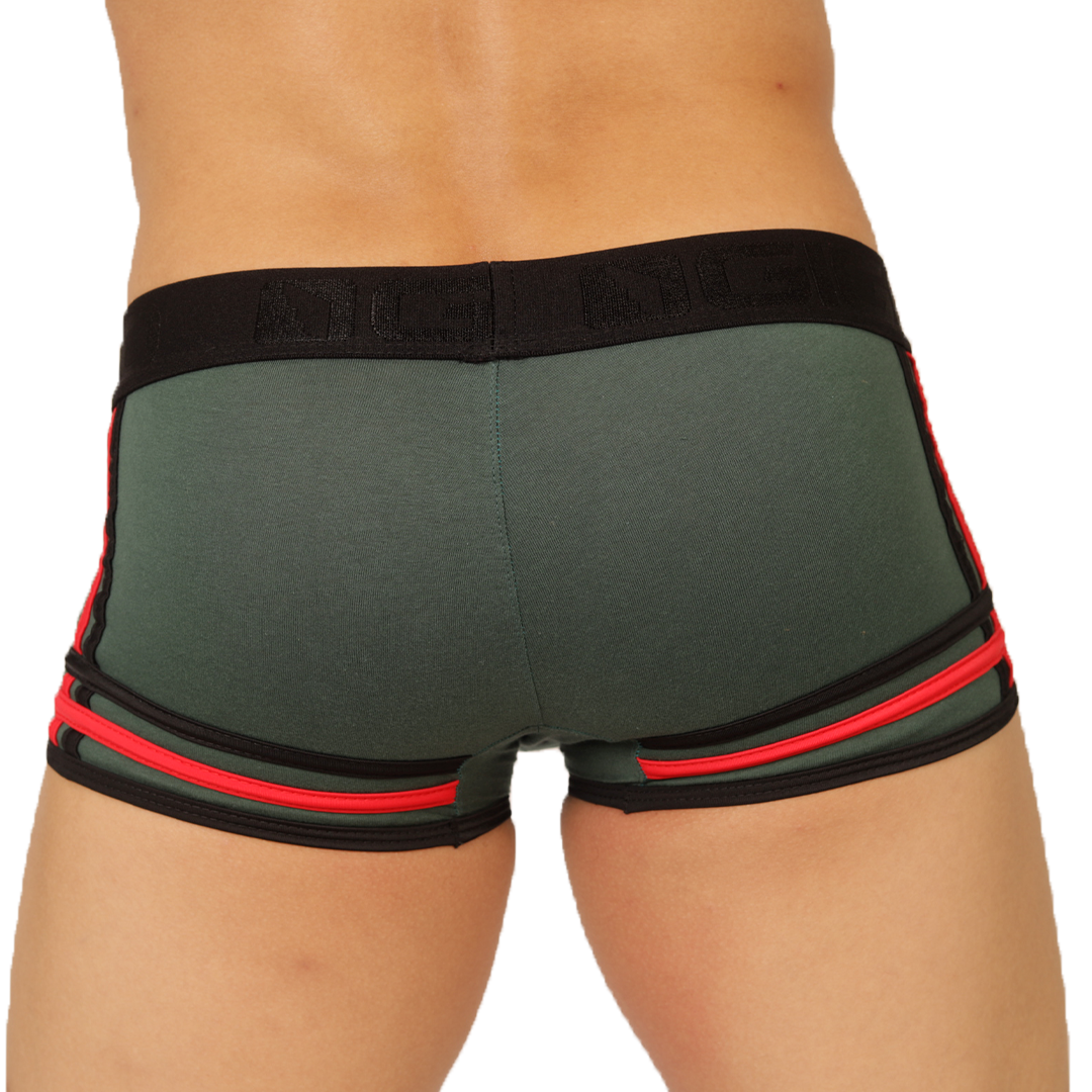GAROTO GREEN TRUNK - Men's Sport Trunk with Modern Style