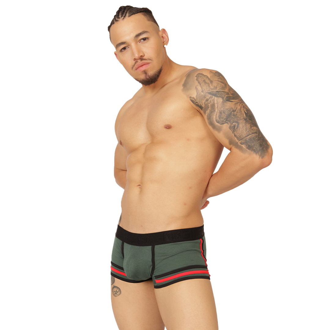 GAROTO GREEN TRUNK - Men's Sport Trunk with Modern Style