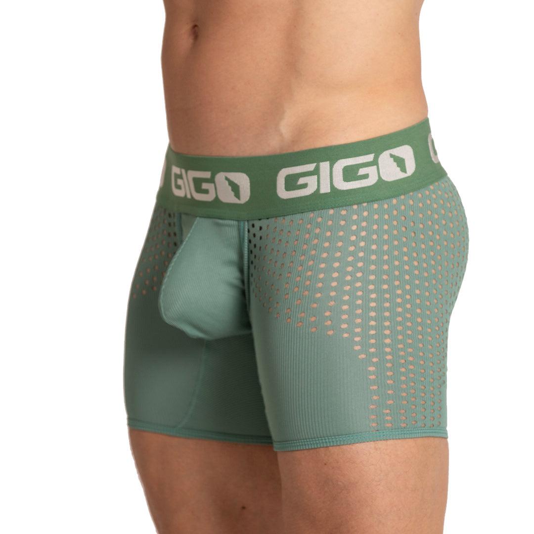 HIBRID GREEN TRUNK - Gigo Underwear & MensWear