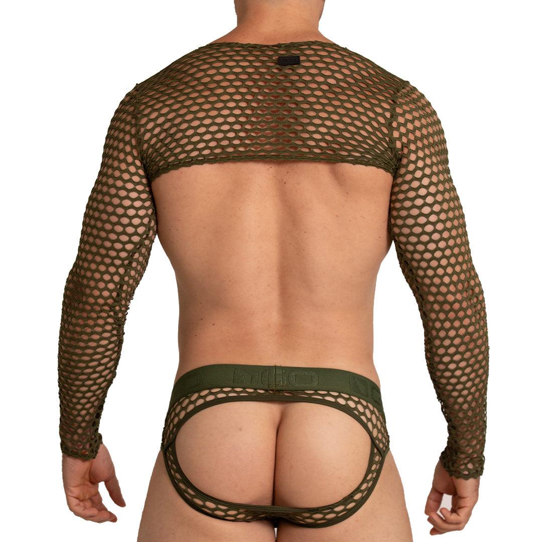 HOLE GREEN HARNESS - Gigo Underwear & MensWear