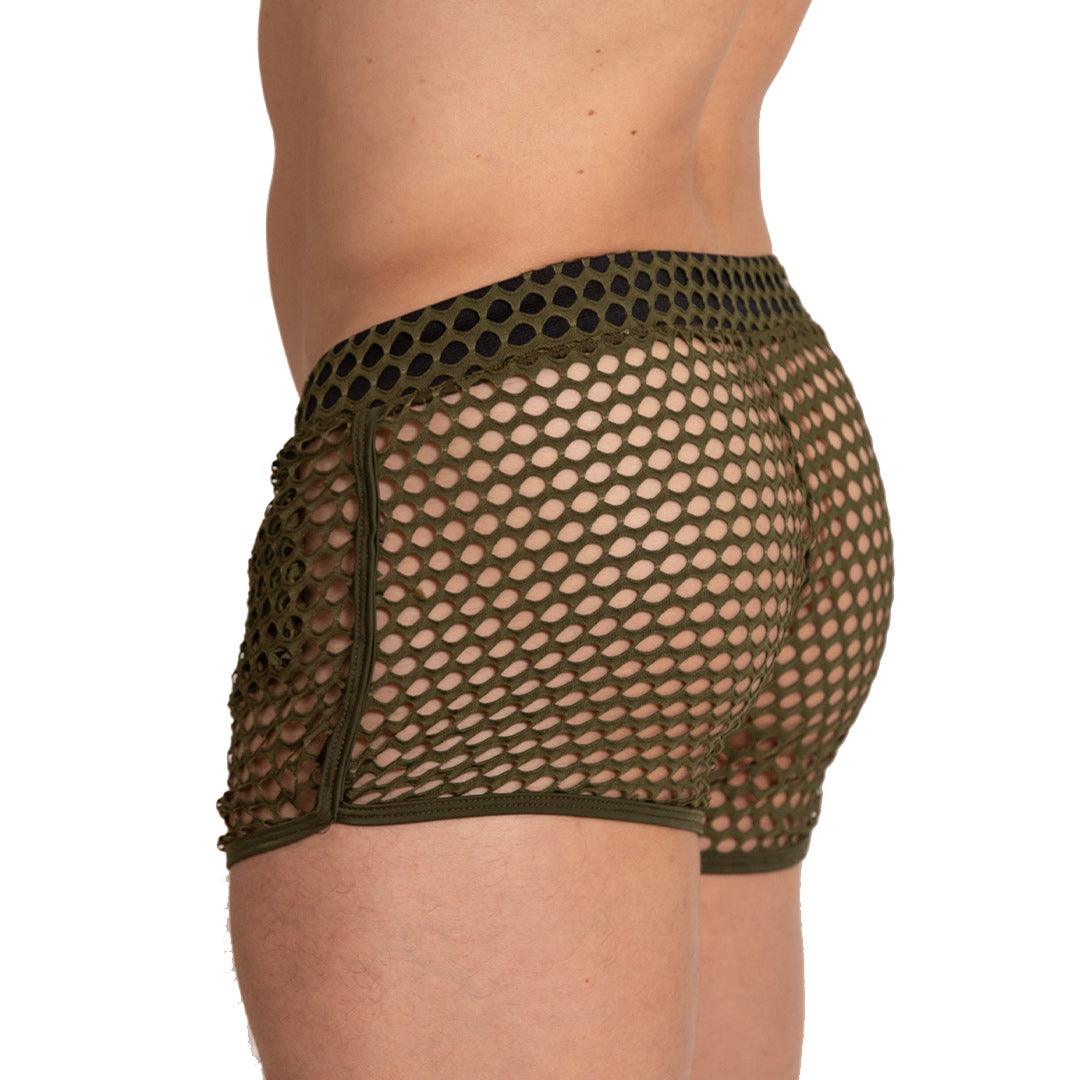 HOLE GREEN HOTSHORT - Gigo Underwear & MensWear