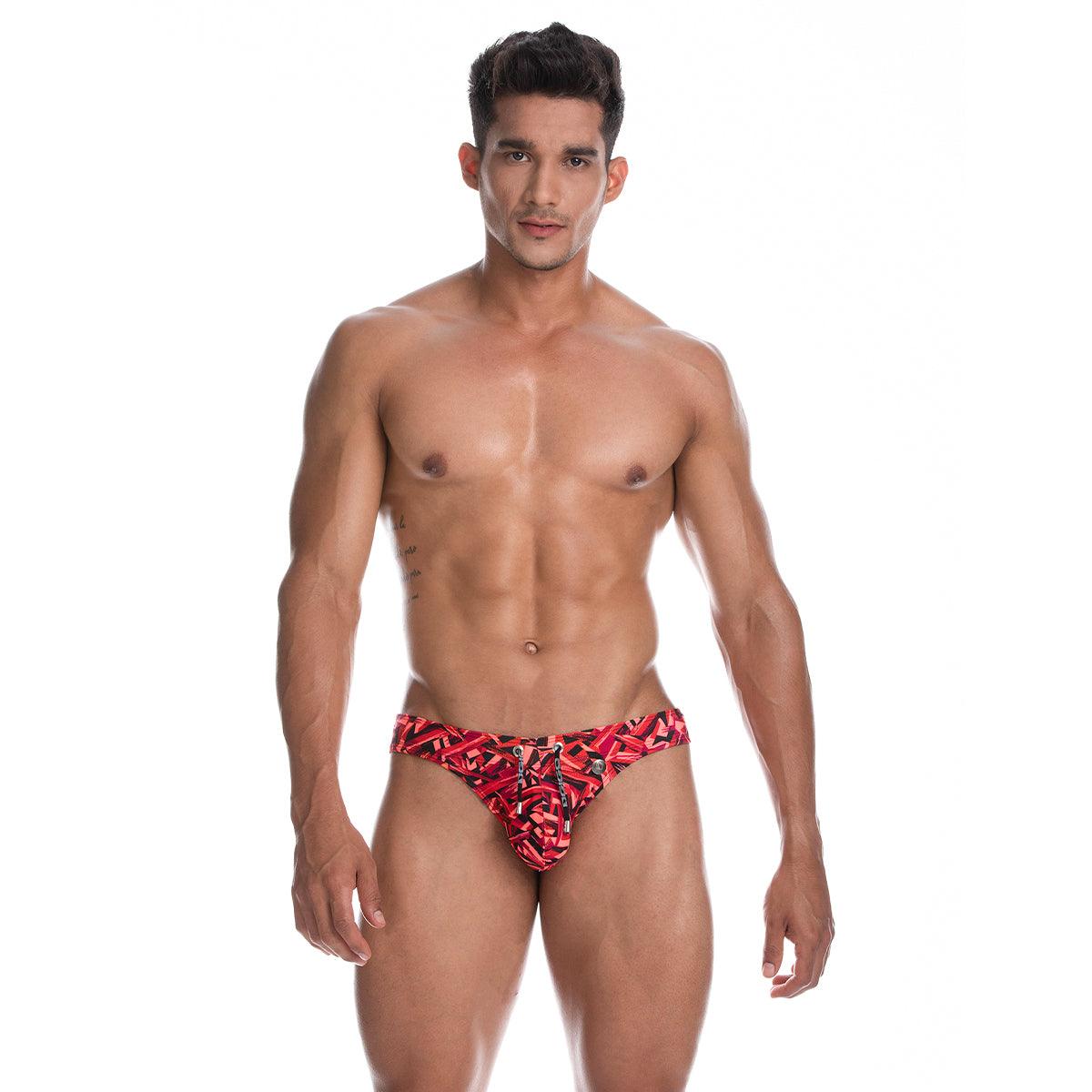 ICE RED SWIM BRIEF - Gigo Underwear & MensWear