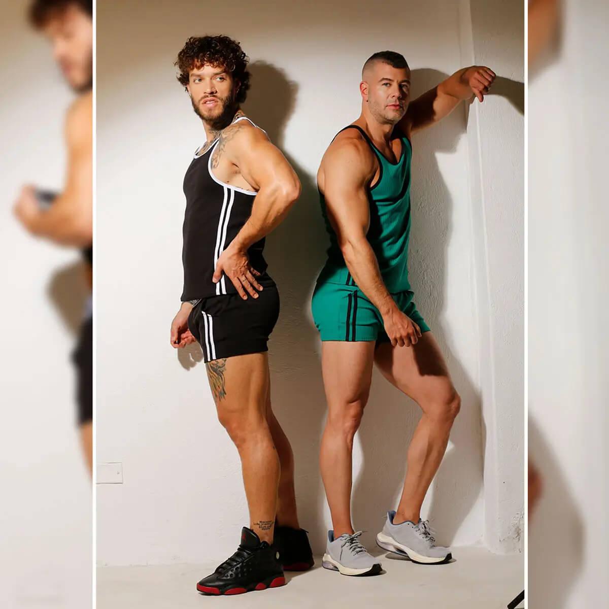 KHANAL BLACK SHORT - Gigo Underwear & MensWear