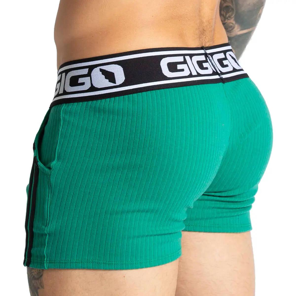 KHANAL GREEN SHORT - Gigo Underwear & MensWear
