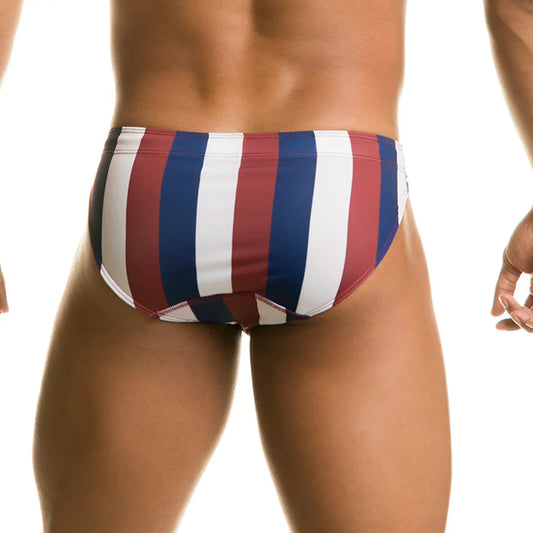 Line Swim Brief front view by Gigo Underwear