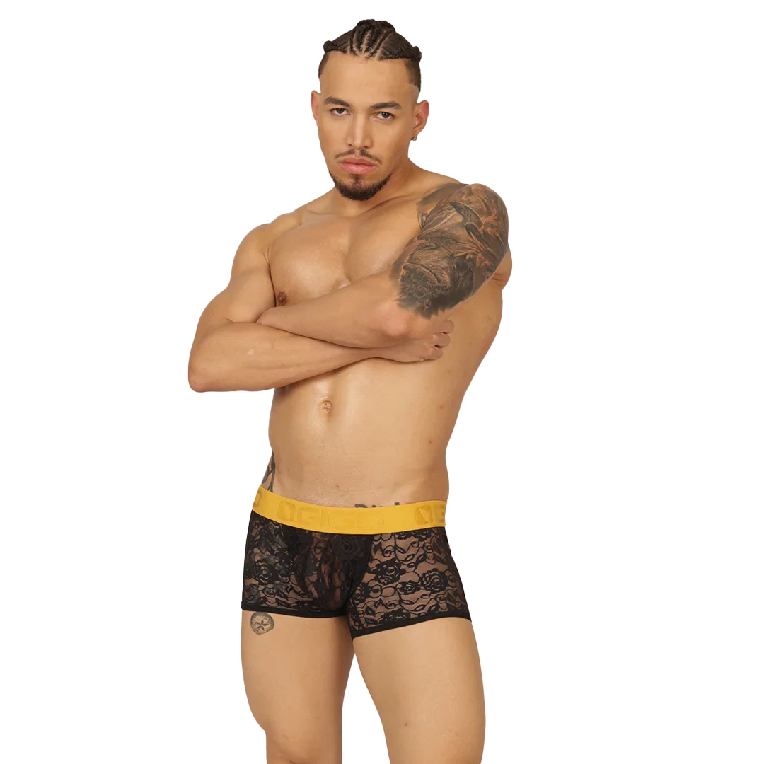 Magnetic Trunk Jock on model by Gigo Underwear