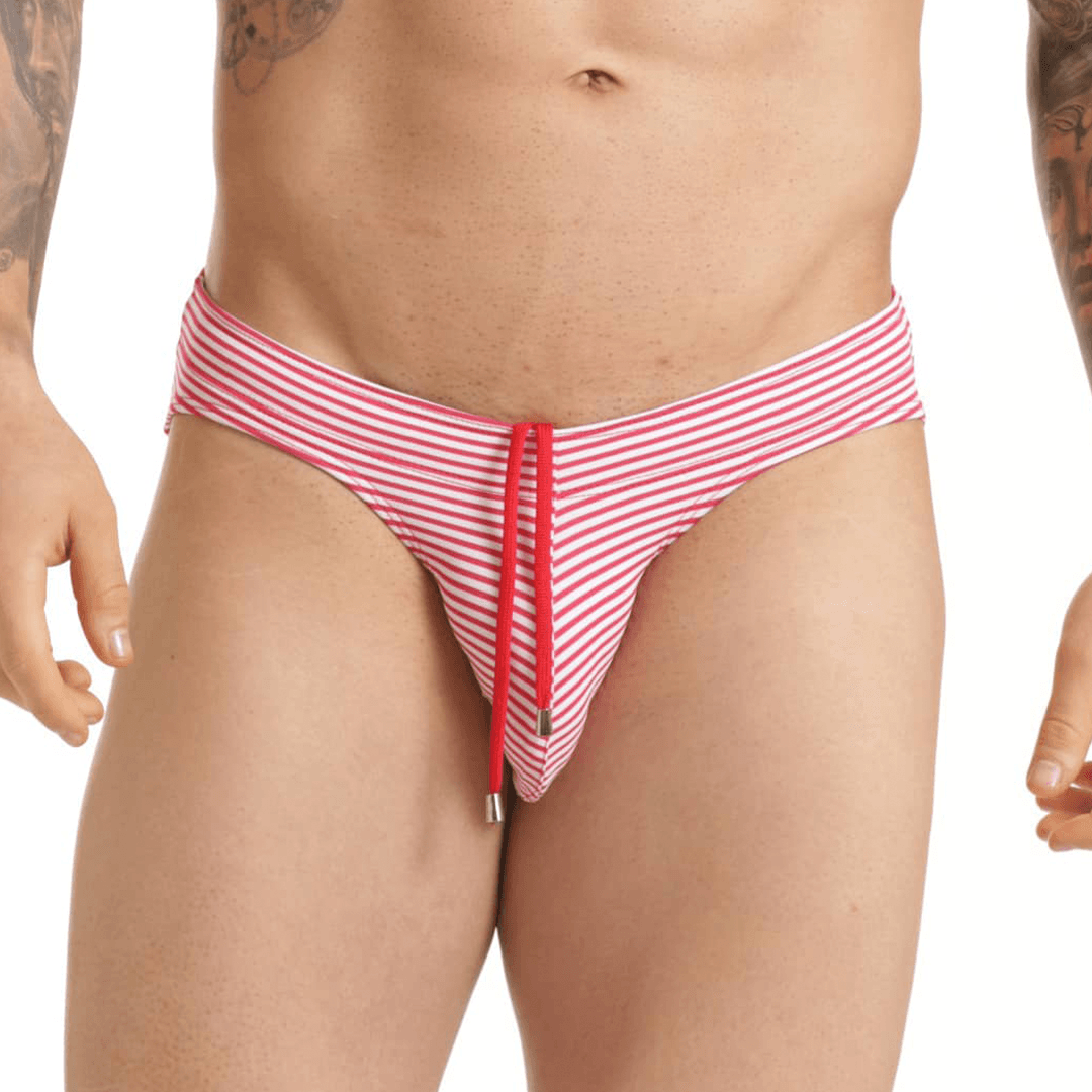 MARINE RED SWIM BRIEF - Gigo Underwear & MensWear