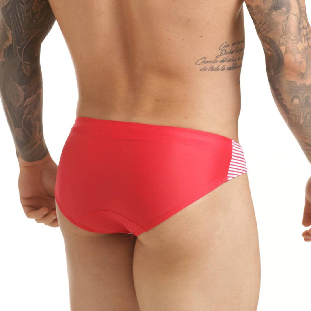 MARINE RED SWIM BRIEF - Gigo Underwear & MensWear