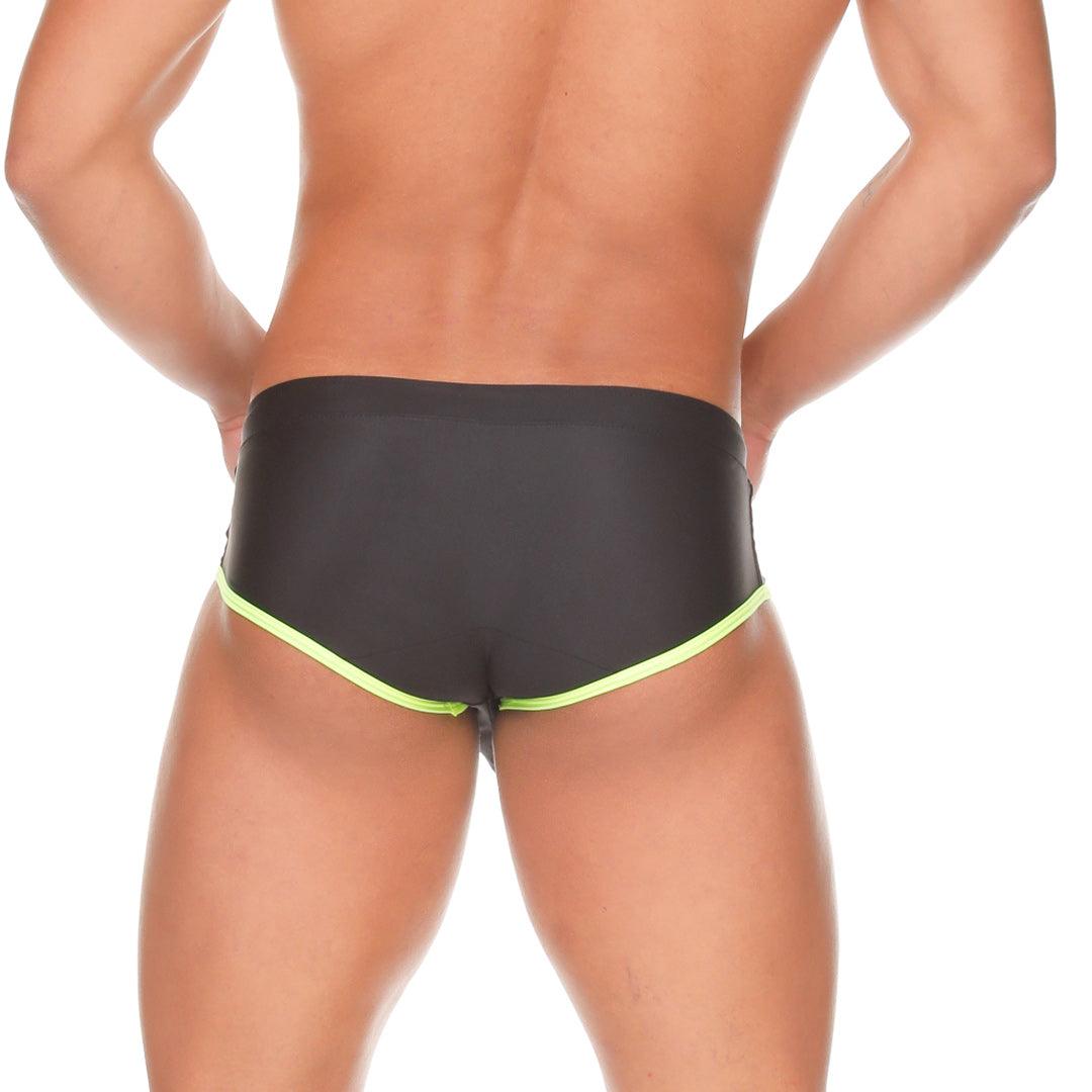 MEDIEVAL YELLOW SWIM TRUNK - Gigo Underwear & MensWear