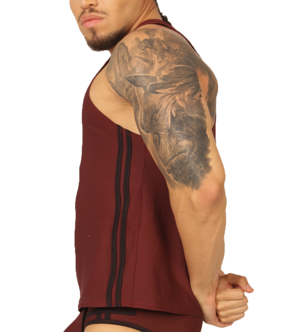 MIX WINE TANK - Men's Sports Tank Top in Trendy Colors