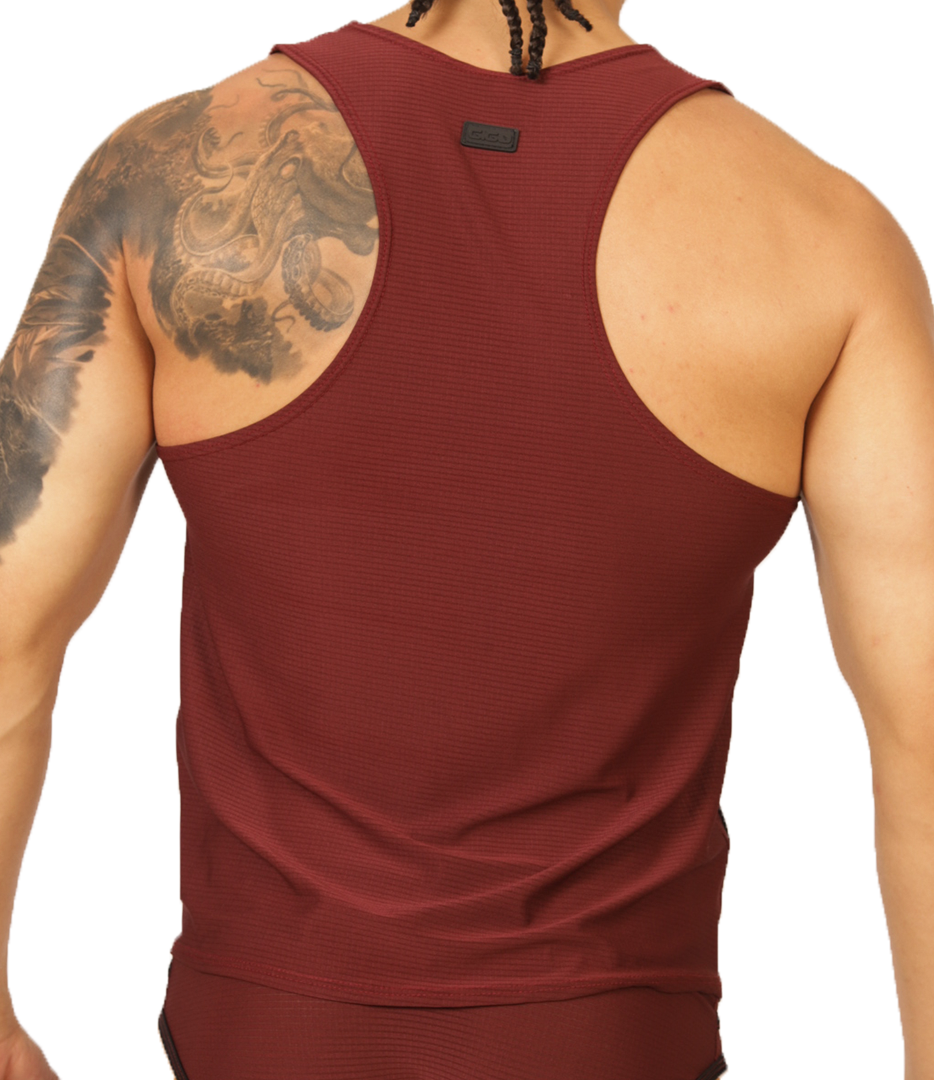 MIX WINE TANK - Men's Sports Tank Top in Trendy Colors