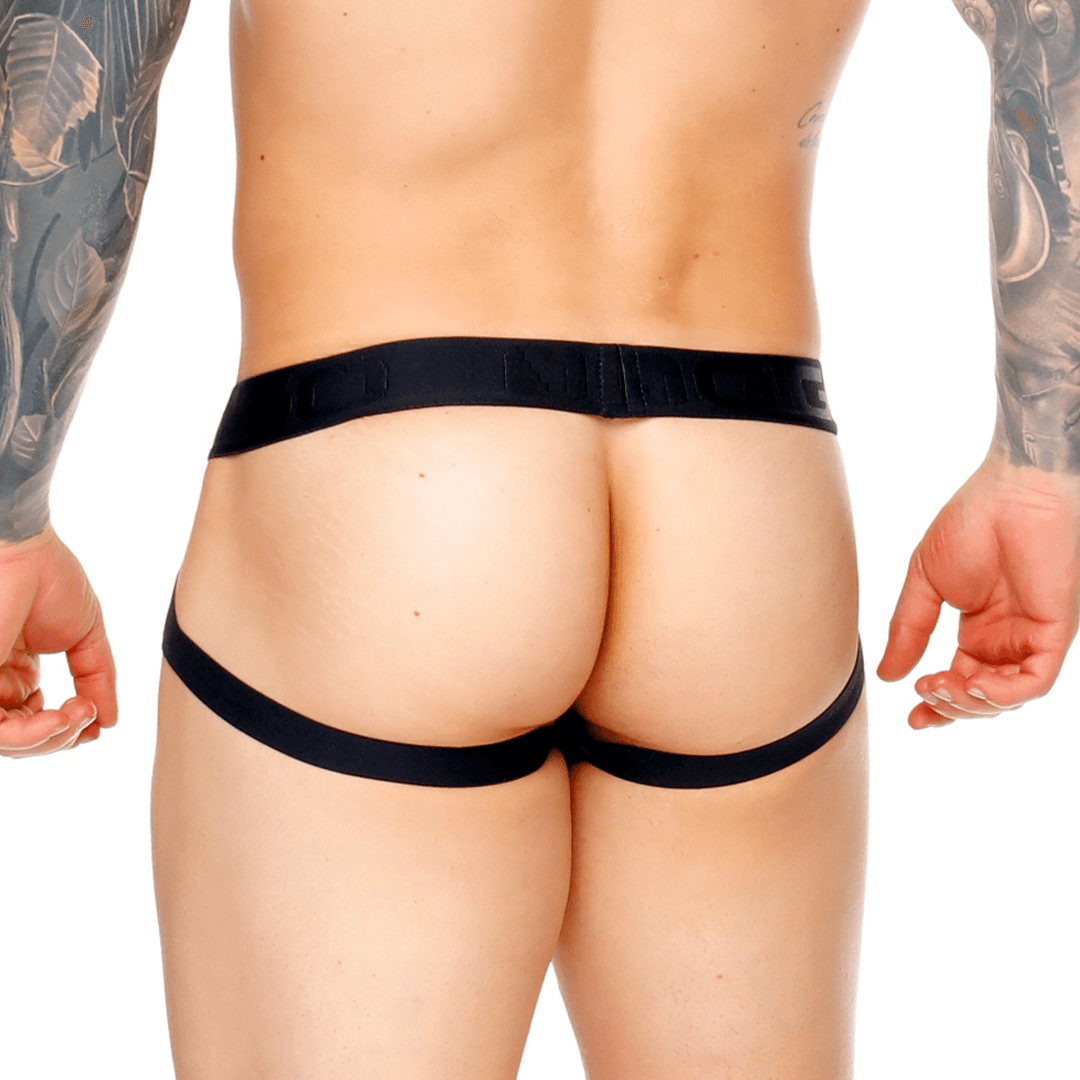 MOROCCO BLACK BRIEF JOCKSTRAP - Gigo Underwear & MensWear