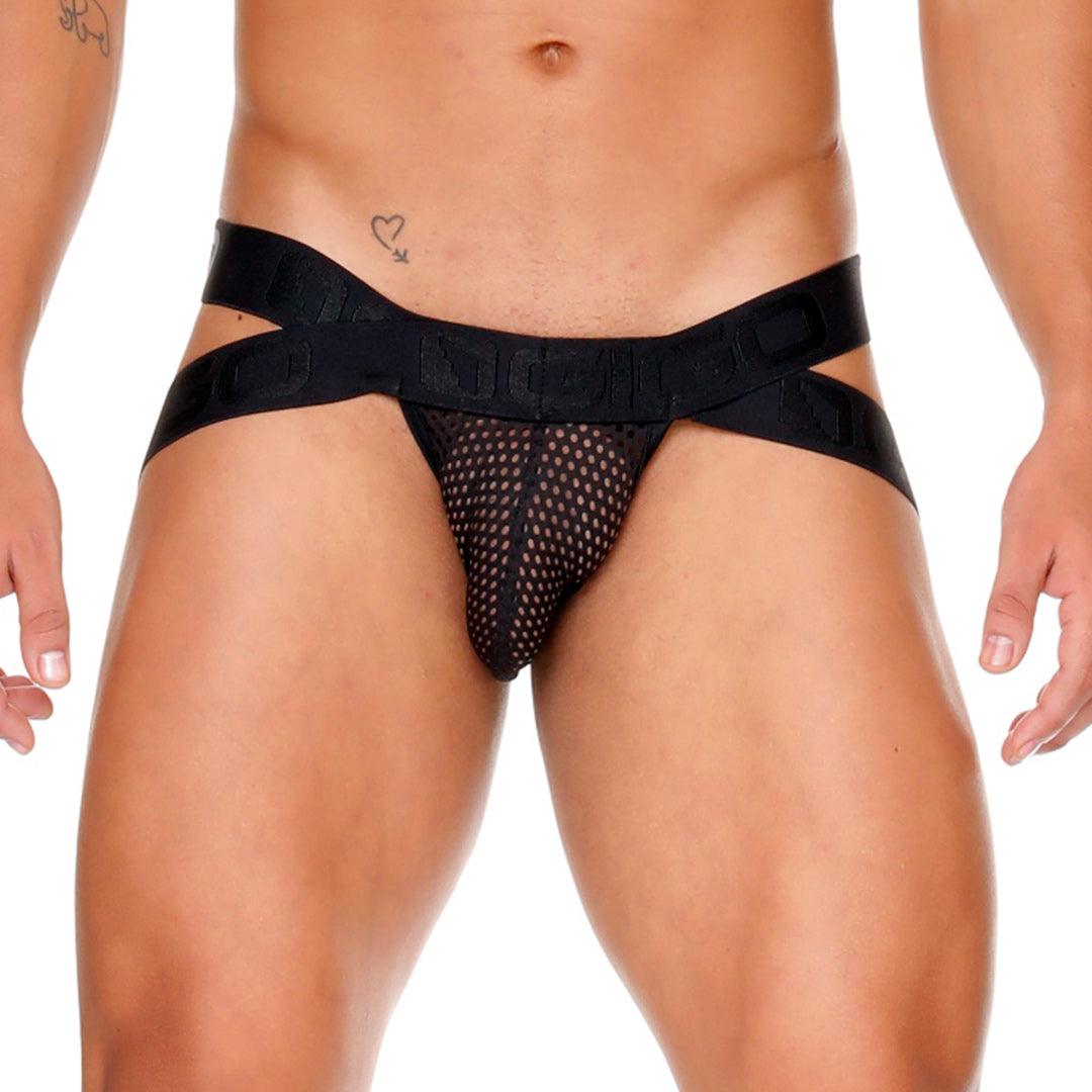 MOROCCO BLACK JOCKSTRAP - Gigo Underwear & MensWear