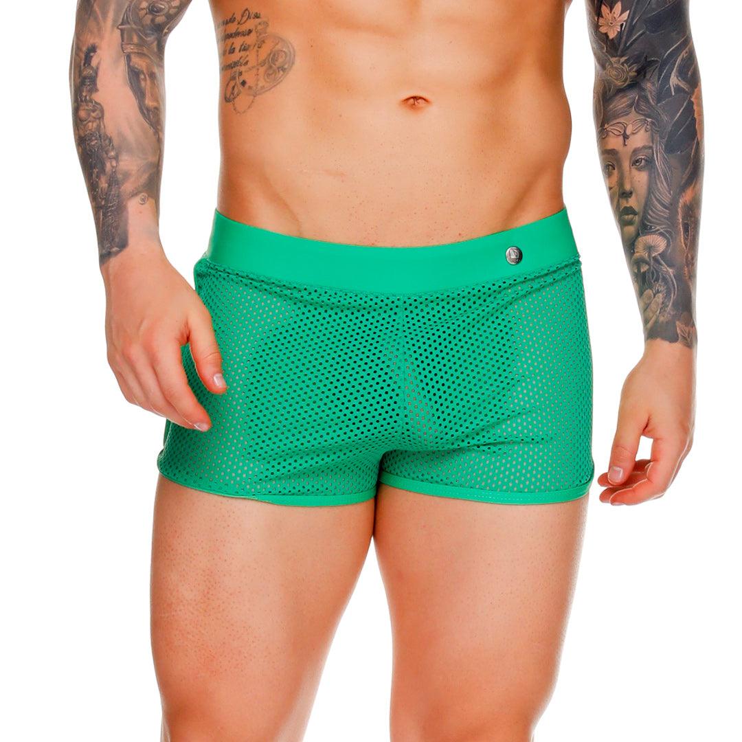 MOROCCO GREEN HOTSHORT - Gigo Underwear & MensWear