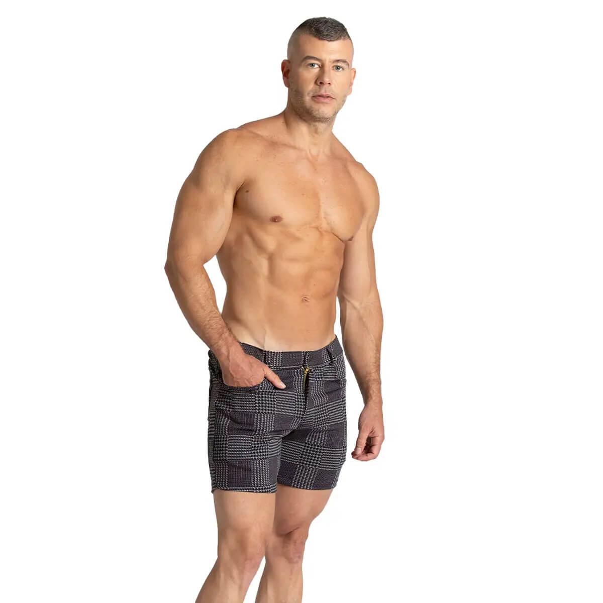 MOUNTAIN BLACK SHORT - Gigo Underwear & MensWear
