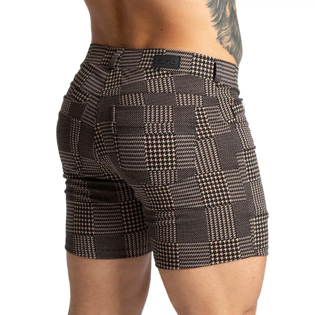 MOUNTAIN BROWN SHORT - Gigo Underwear & MensWear