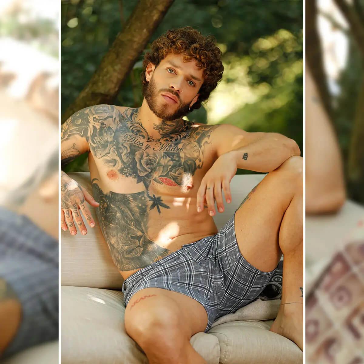 MOUNTAIN SQUARE SHORT - Gigo Underwear & MensWear