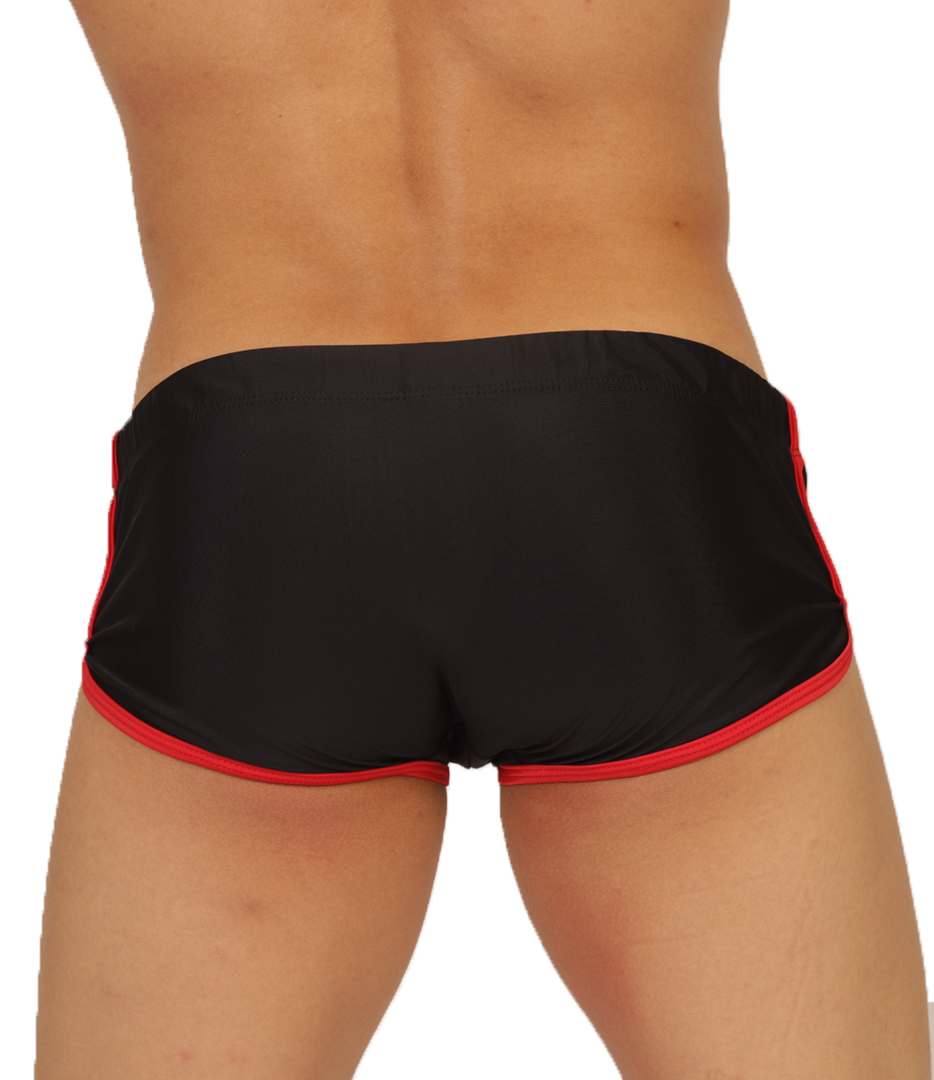 NICE BLACK SWIM TRUNK - Men's Sport Trunk with Modern Style