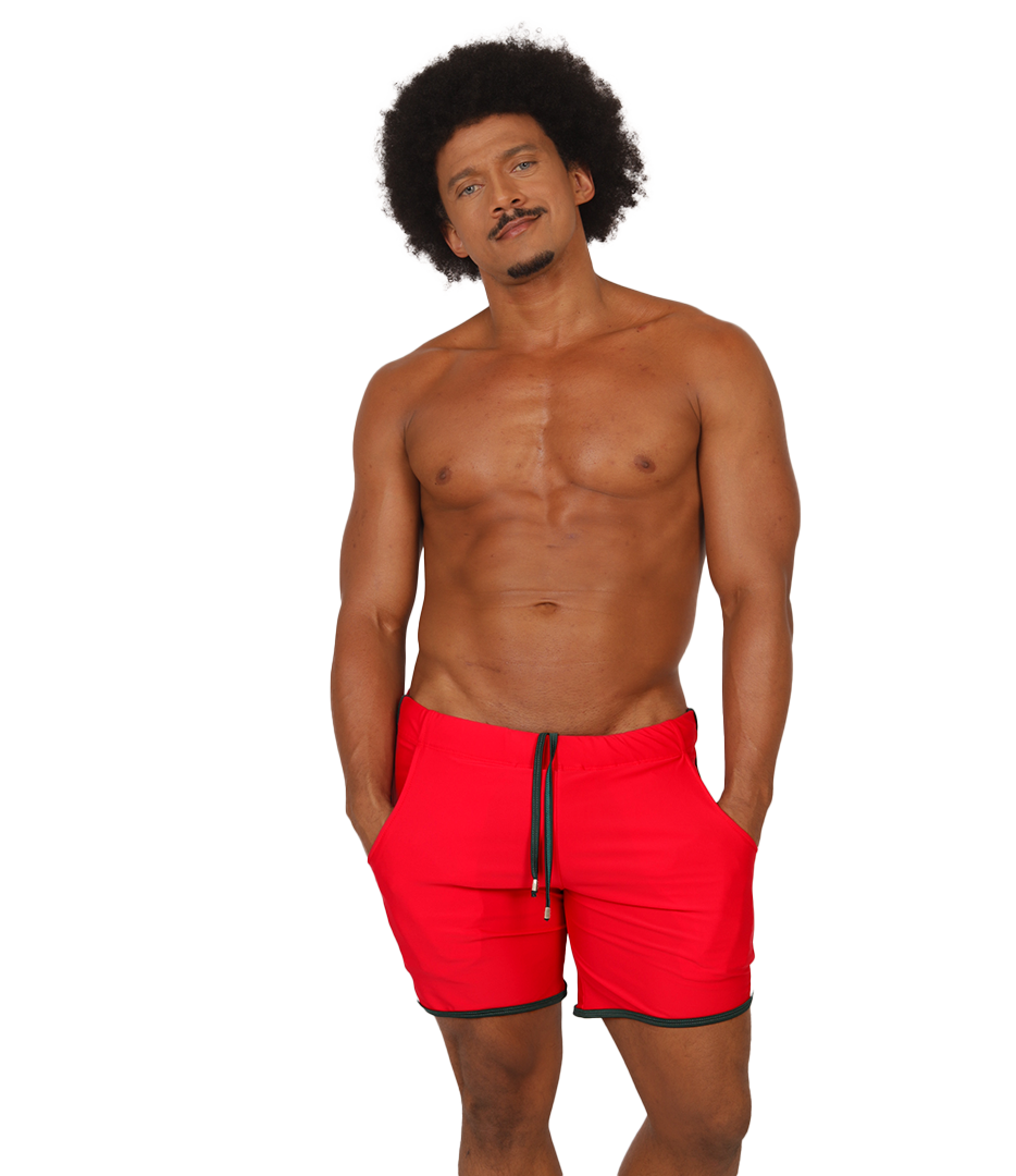 NICE RED BEACHWEAR - Gigo Underwear New Collection