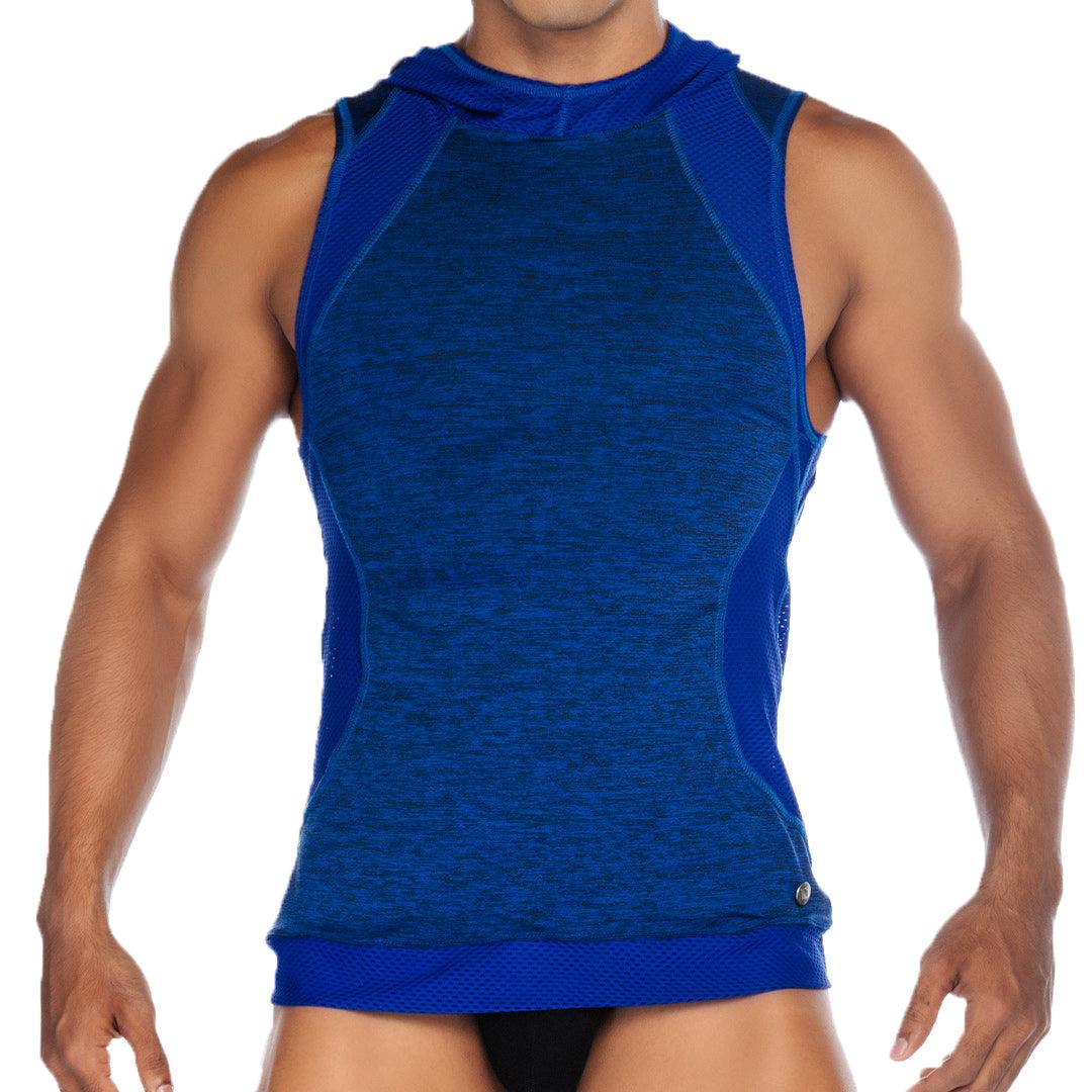 NIRVANA BLUE HOODY TSHIRT - Gigo Underwear & MensWear