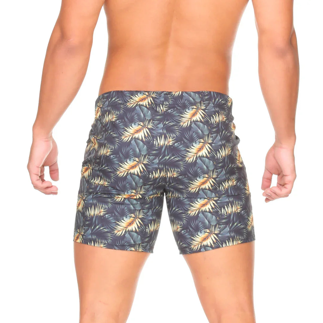 Palms Beachwear back view by Gigo Underwear