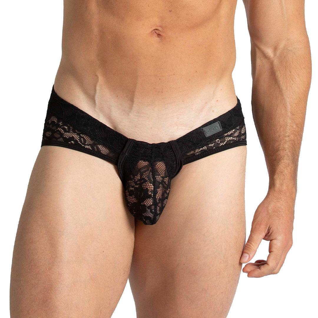 PARADISE BLACK BRIEF - Gigo Underwear & MensWear