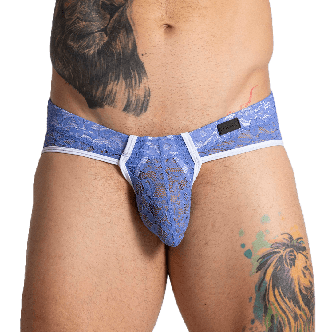 PARADISE BLUE BRIEF - Gigo Underwear & MensWear