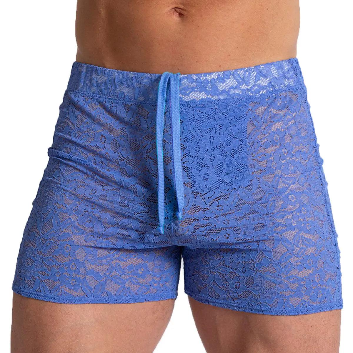 PARADISE BLUE HOTSHORT - Gigo Underwear & MensWear