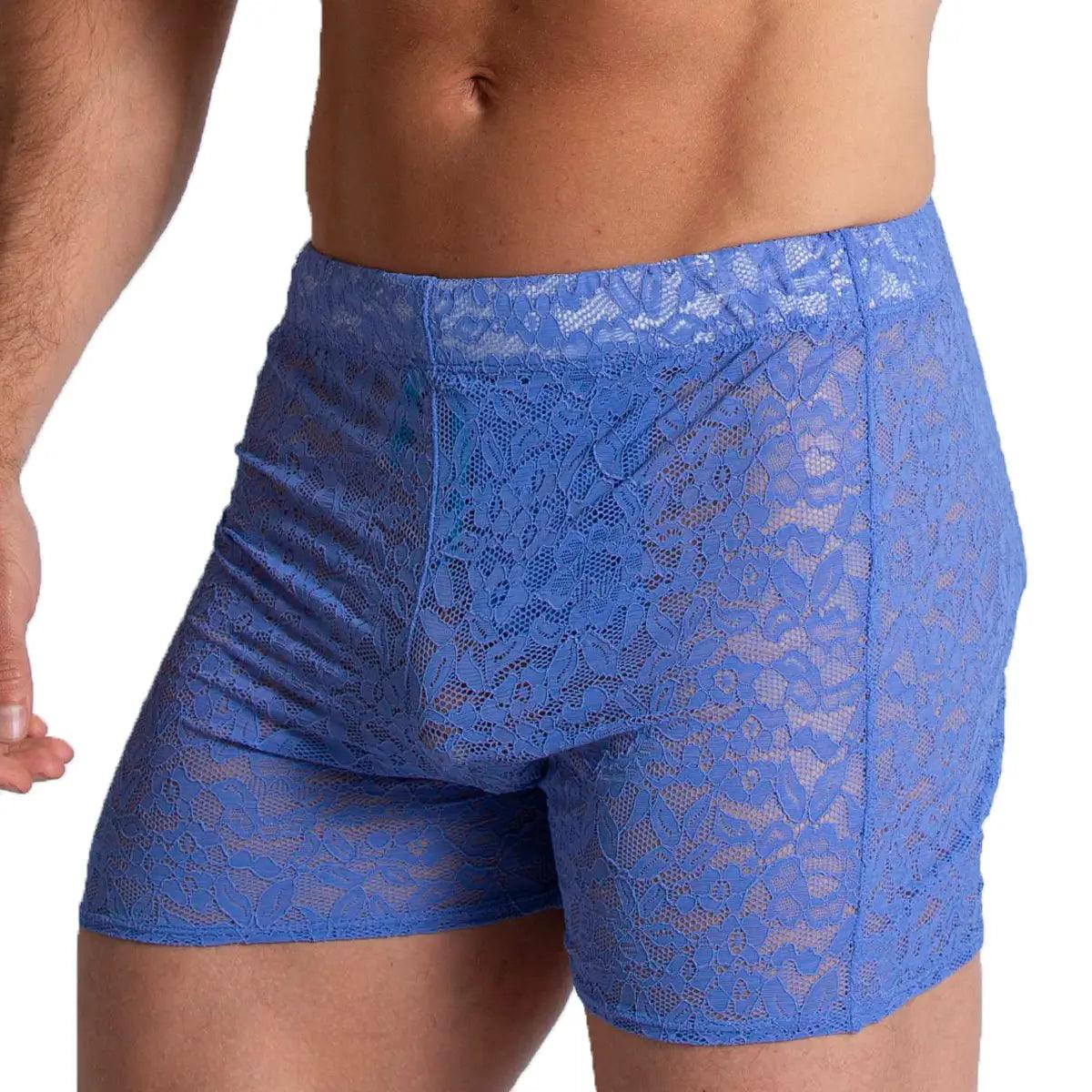 PARADISE BLUE HOTSHORT - Gigo Underwear & MensWear